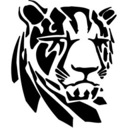 Tiger Vinyl Decal Sticker V39 - DecalsHouse