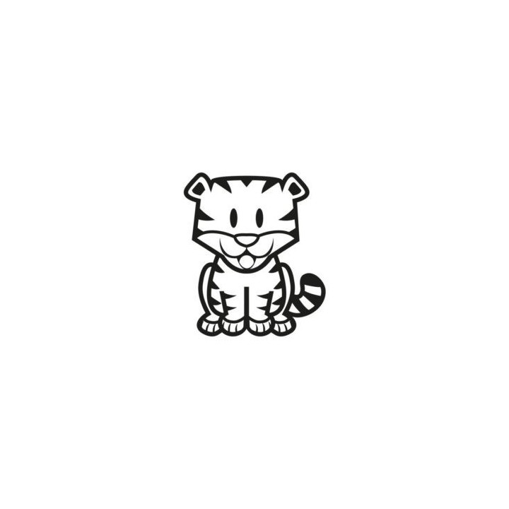 Tiger Vinyl Decal Sticker V44 - DecalsHouse