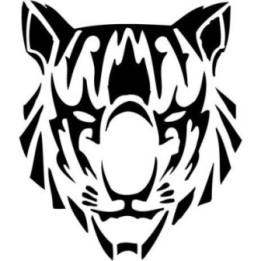 Tiger Vinyl Decal Sticker V51 - DecalsHouse