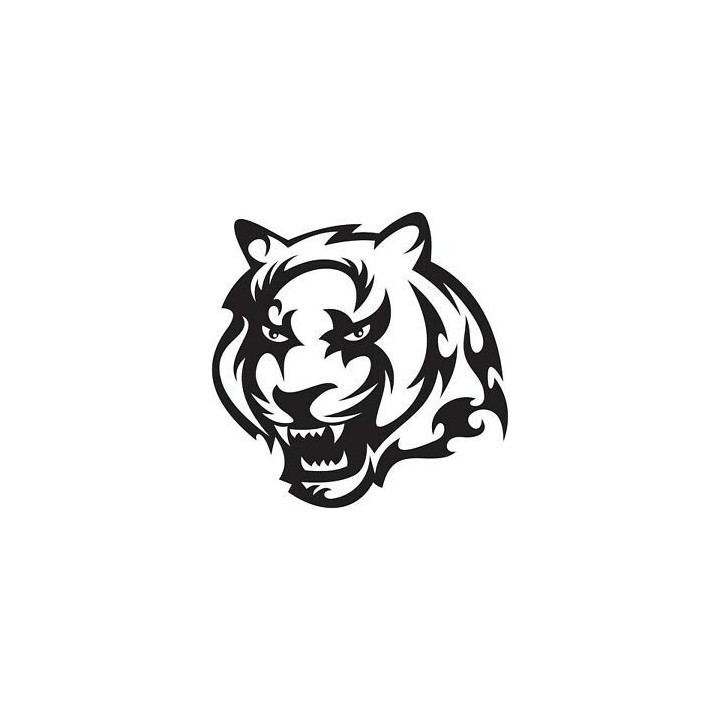 Tiger Vinyl Decal Sticker V59 - DecalsHouse