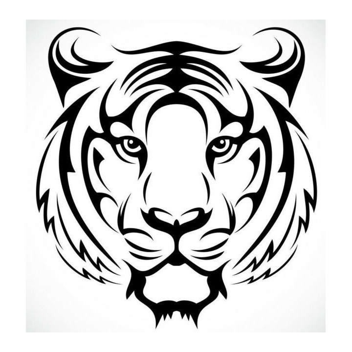 Tiger Vinyl Decal Sticker V6 - DecalsHouse