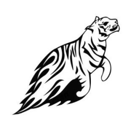 Tiger Vinyl Decal Sticker V63 - DecalsHouse