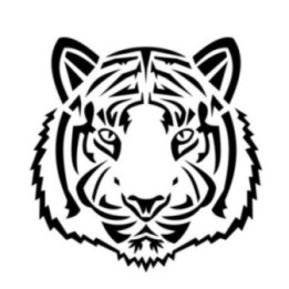 Tiger Vinyl Decal Sticker V7 - DecalsHouse