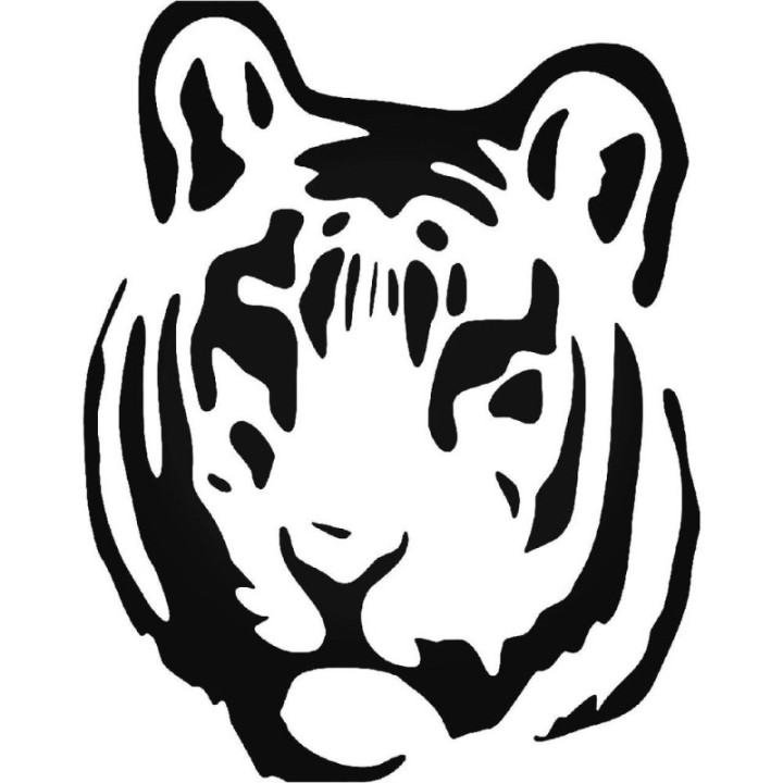 Tiger Vinyl Decal Sticker V8 - DecalsHouse