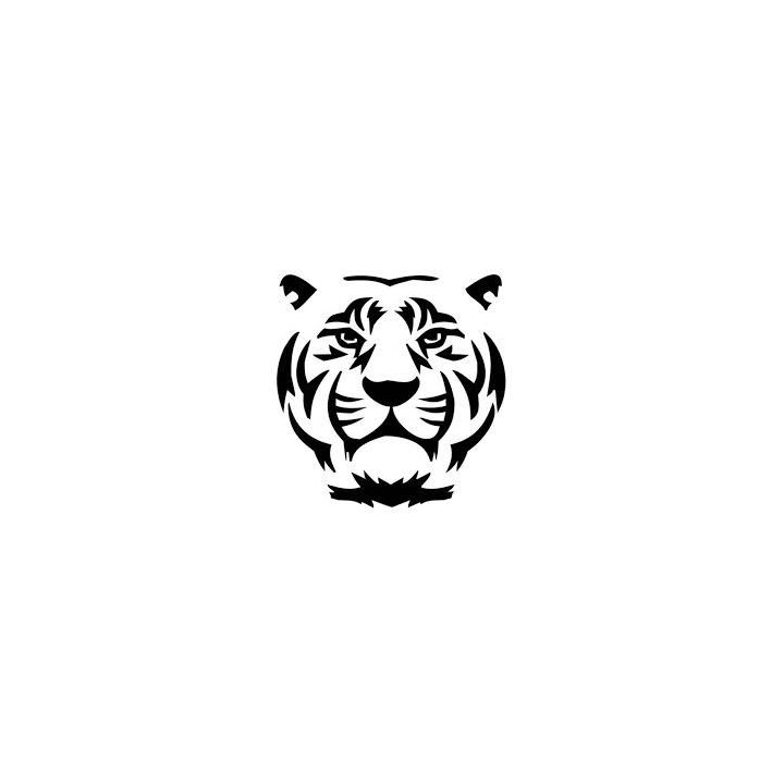 Tiger Vinyl Decal Sticker V9 - DecalsHouse