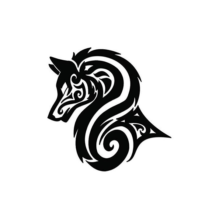 Wild Wolf Vinyl Decal Sticker V25 - DecalsHouse