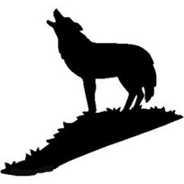 Wild Wolf Vinyl Decal Sticker V3 - DecalsHouse