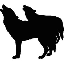 Wild Wolf Vinyl Decal Sticker V5 - DecalsHouse
