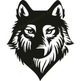 Wild Wolf Vinyl Decal Sticker V64 - DecalsHouse