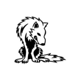 Wild Wolf Vinyl Decal Sticker V68 - DecalsHouse