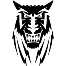 Wild Wolf Vinyl Decal Sticker V79 - DecalsHouse