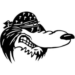 Wild Wolf Vinyl Decal Sticker V83 - DecalsHouse