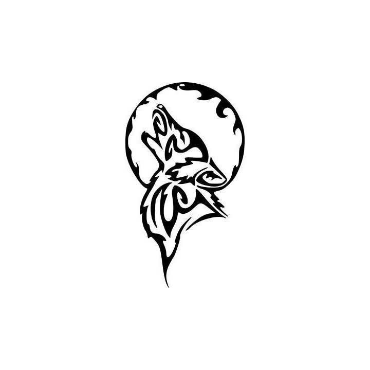 Wild Wolf Vinyl Decal Sticker V84 - DecalsHouse