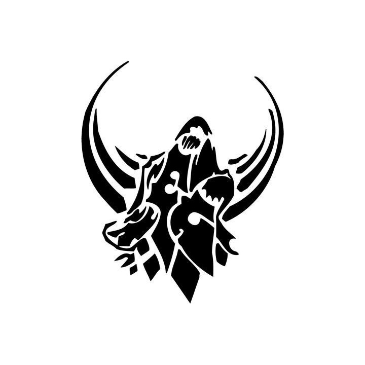 Wild Wolf Vinyl Decal Sticker V87 - DecalsHouse