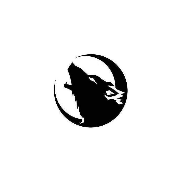 Wild Wolf Vinyl Decal Sticker V88 - DecalsHouse