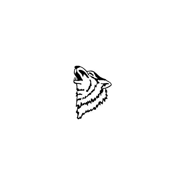 Wild Wolf Vinyl Decal Sticker V98 - DecalsHouse