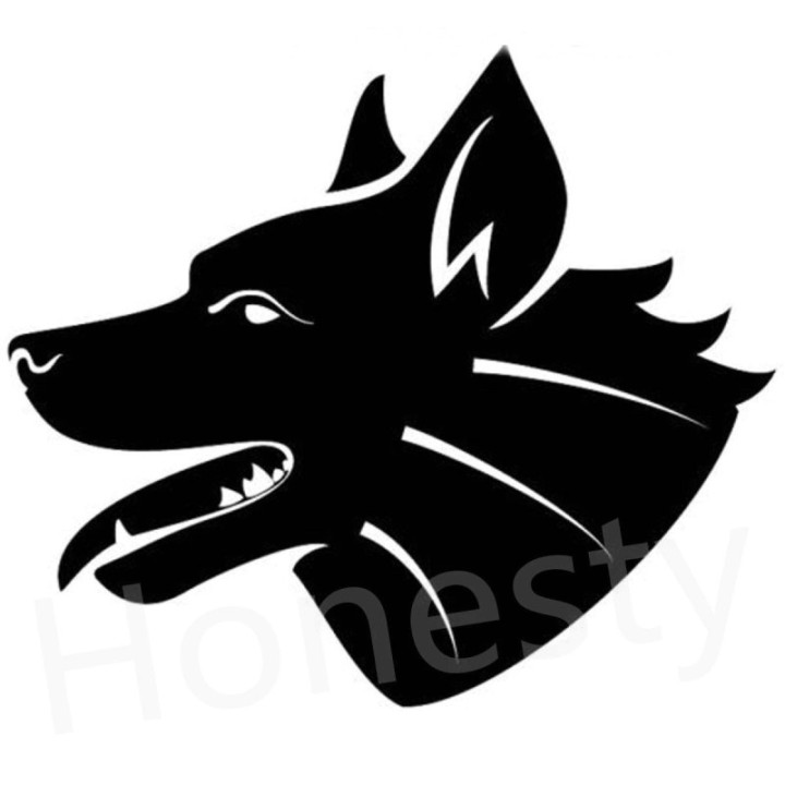 Wild Wolf Vinyl Decal Sticker V99 - DecalsHouse