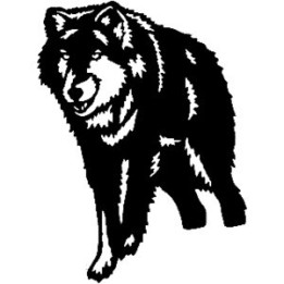 Wild Wolf Vinyl Decal Sticker - DecalsHouse