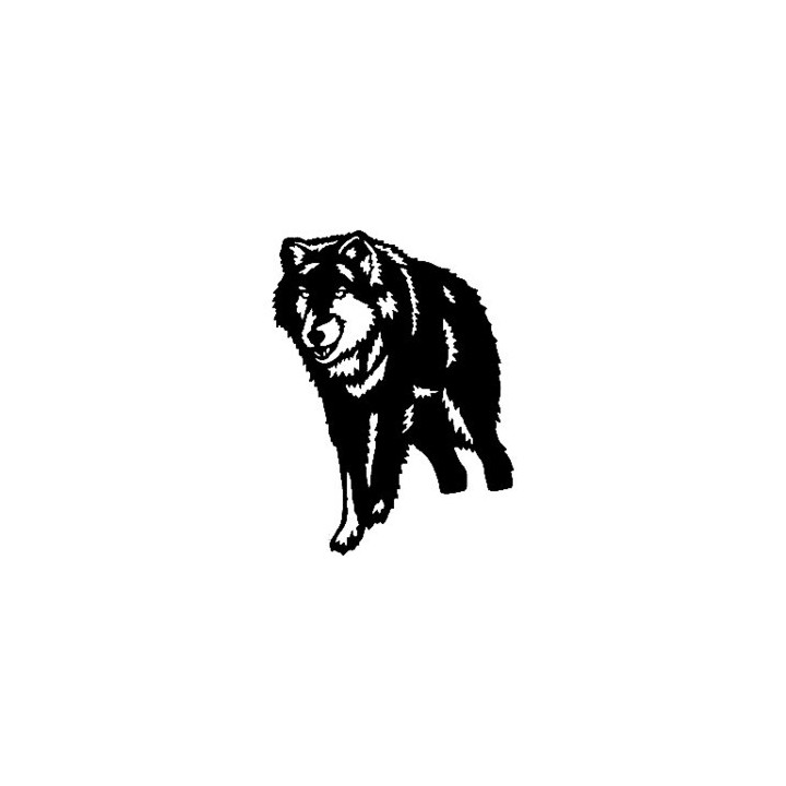 Wild Wolf Vinyl Decal Sticker - DecalsHouse