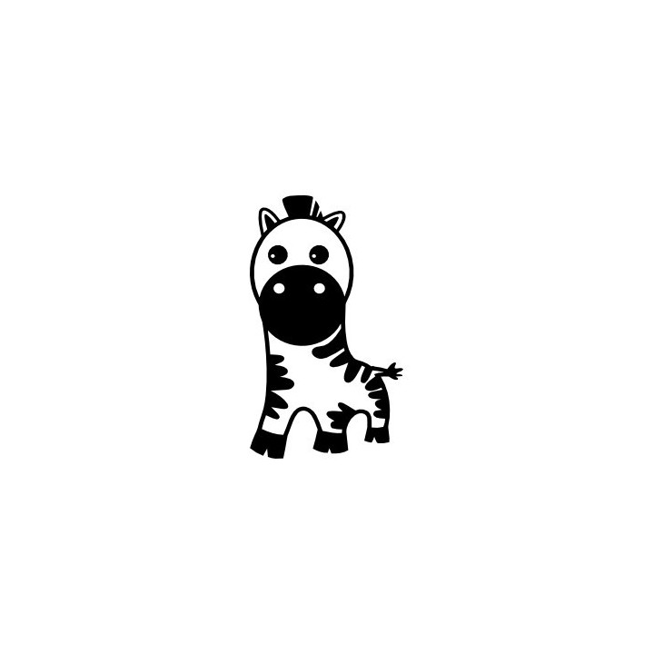 Zebra Vinyl Decal Sticker V13 - DecalsHouse
