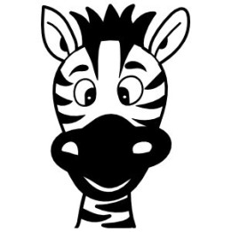 Zebra Vinyl Decal Sticker V21 - DecalsHouse