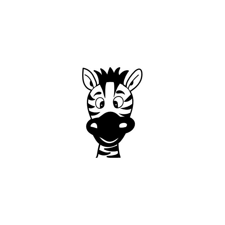 Zebra Vinyl Decal Sticker V21 - DecalsHouse