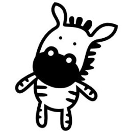Zebra Vinyl Decal Sticker V25 - DecalsHouse