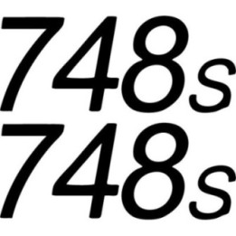 Ducati 748 S Vinyl Decal Sticker Dh - DecalsHouse