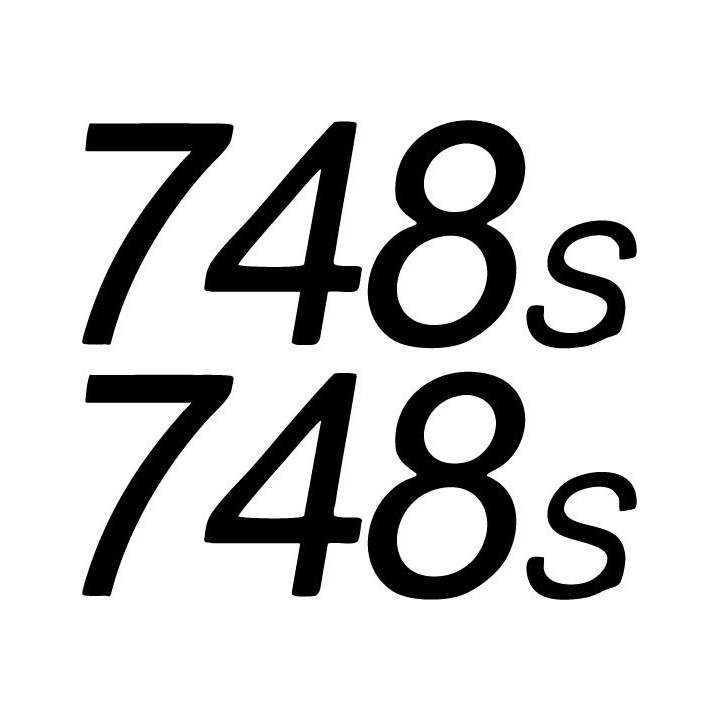 Ducati 748 S Vinyl Decal Sticker Dh - DecalsHouse