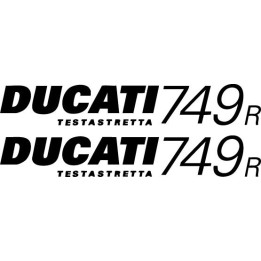 Ducati 749 R Vinyl Decal Sticker Dh - DecalsHouse