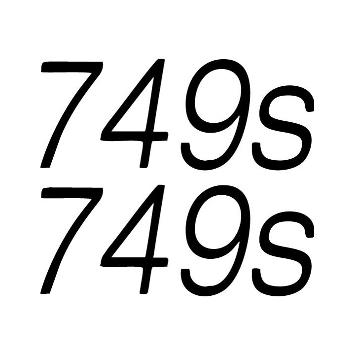 Ducati 749 S Vinyl Decal Sticker V2 Dh - DecalsHouse