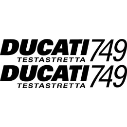 Ducati 749 Vinyl Decal Sticker Dh - DecalsHouse