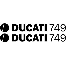 Ducati 749 Vinyl Decal Sticker V3 Dh - DecalsHouse