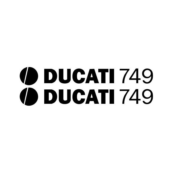 Ducati 749 Vinyl Decal Sticker V3 Dh - DecalsHouse