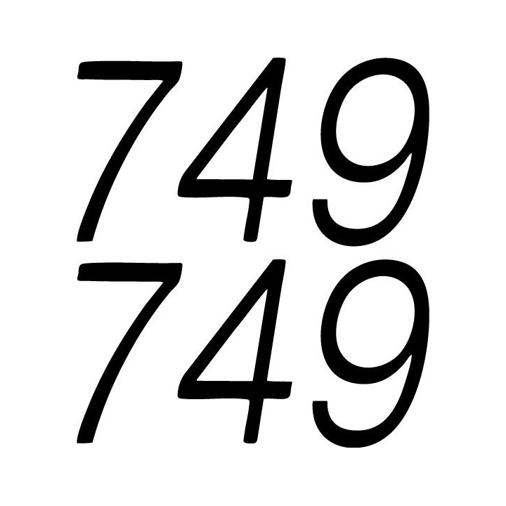 Ducati 749 Vinyl Decal Sticker V4 Dh - DecalsHouse