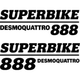 Ducati 888 Vinyl Decal Sticker Dh - DecalsHouse