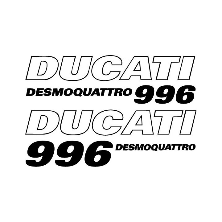 Ducati 996 Vinyl Decal Sticker Dh - DecalsHouse