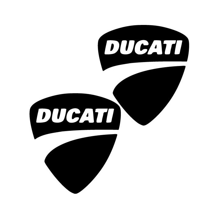 Ducati Logo Vinyl Decal Sticker V2 Dh - DecalsHouse
