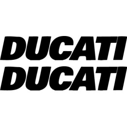 Ducati Logo Vinyl Decal Sticker V4 Dh - DecalsHouse