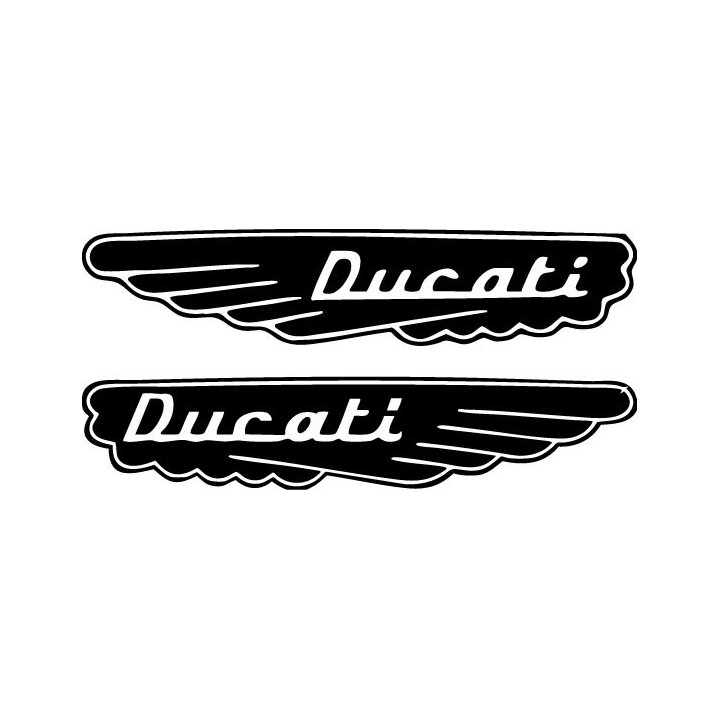 Ducati Logo Vinyl Decal Sticker V5 Dh - DecalsHouse