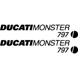 Ducati Monster 797 Vinyl Decal Sticker Dh - DecalsHouse