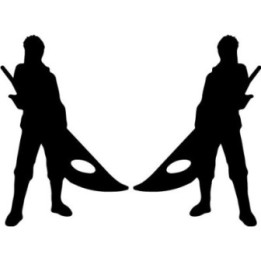 Zabuza Momochi Stickers – Naruto Anime Decals (2-Pack)