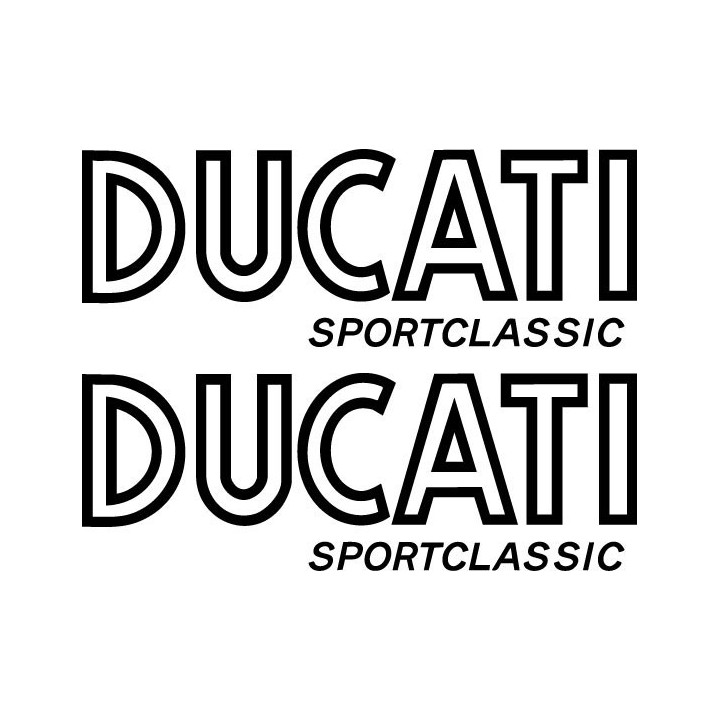 Ducati Sportclassic Vinyl Decal Sticker Dh - DecalsHouse