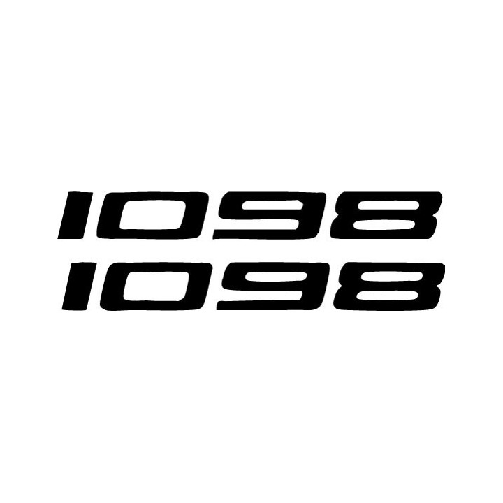 Ducati Superbike 1098 Vinyl Decal Sticker Dh - DecalsHouse