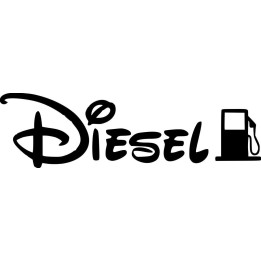 Diesel Sticker Vinyl Decal V4 Dh - DecalsHouse