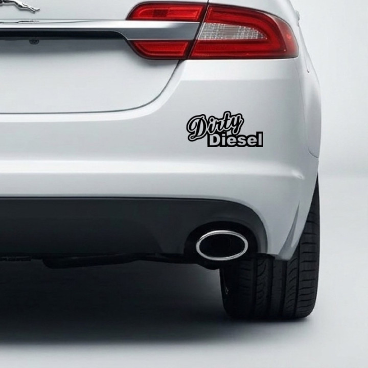 Dirty Diesel V7 Stickers – Rolling Coal Truck Vinyl Decals