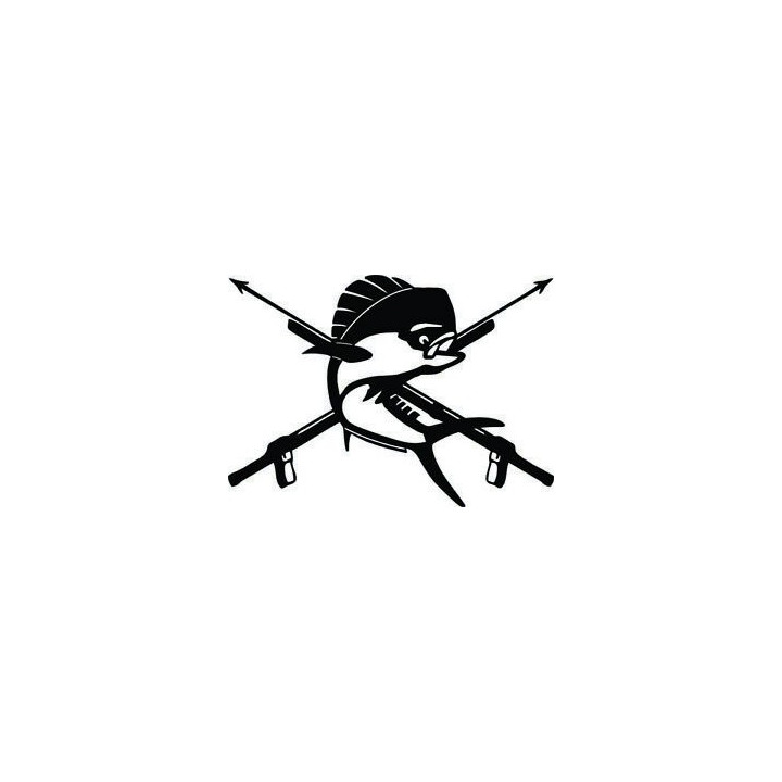 Mahi Mahi Vinyl Decal Sticker V11 - DecalsHouse