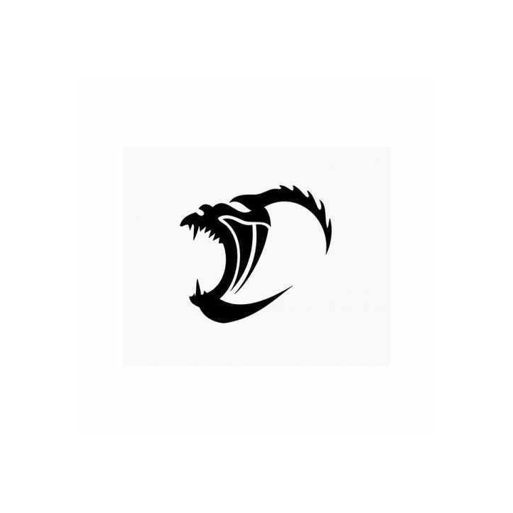 Piranha Vinyl Decal Sticker V7 - DecalsHouse