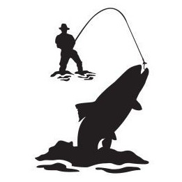 Rainbow Trout Vinyl Decal Sticker V7 - DecalsHouse