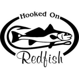 Redfish Vinyl Decal Sticker V11 - DecalsHouse